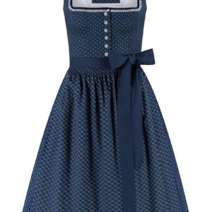 Midi Dirndl 65 cm Anni 011889 blau