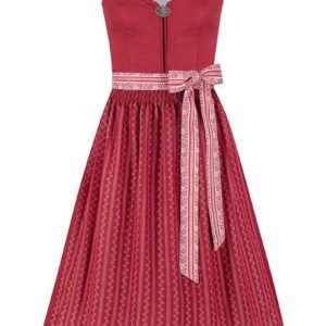 Dirndl lang 85 cm dunkelrot Ottille 014665