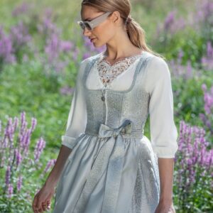 Dirndl PEGNITZ (65 cm) pastellgrau