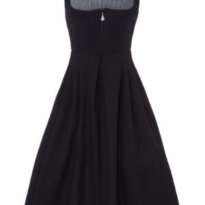 Dirndl lang 85 cm Gastro schwarz Alice 126534